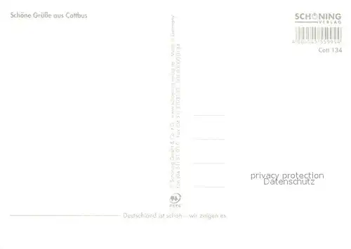 AK / Ansichtskarte Cottbus Kirche Schloss Marktplatz Cottbus