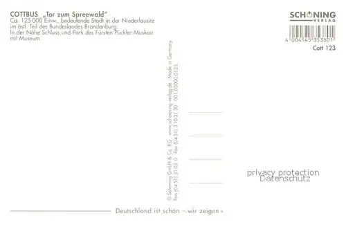 AK / Ansichtskarte Cottbus Altmarkt Wendisches Museum Spremberger Turm Klosterkirche Staatstheater Cottbus