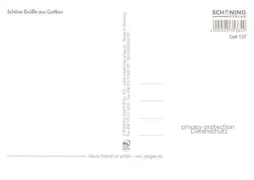 AK / Ansichtskarte Cottbus Strassenpartie Cottbuser Postkutscher Cottbus