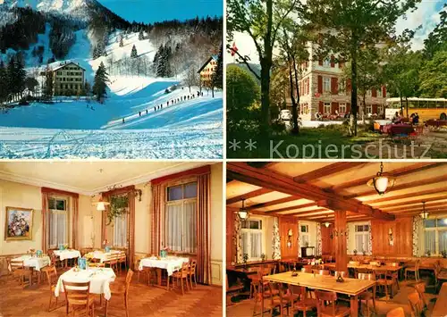 AK / Ansichtskarte Oberbalmberg Hotel Kurhaus Winterlandschaft Oberbalmberg