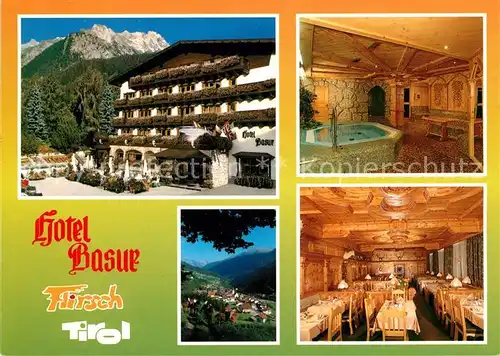 AK / Ansichtskarte Flirsch Hotel Basur Flirsch