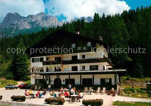 AK / Ansichtskarte Soraga_Trentino_Dolomiten Pensione La Molinella Soraga_Trentino_Dolomiten