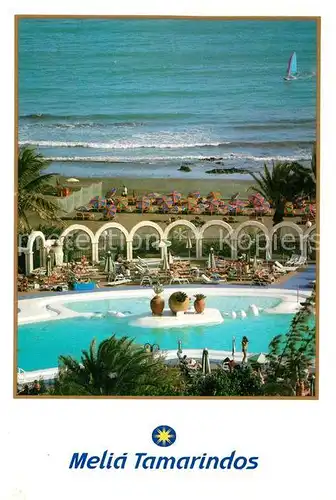 AK / Ansichtskarte Maspalomas Melici Hoteles Swimmingpool Maspalomas