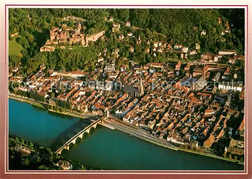 AK / Ansichtskarte Heidelberg_Neckar Fliegeraufnahme Heidelberg Neckar