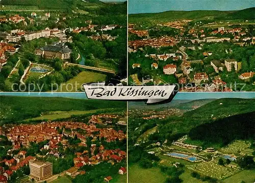 AK / Ansichtskarte Bad_Kissingen Fliegeraufnahme Bad_Kissingen