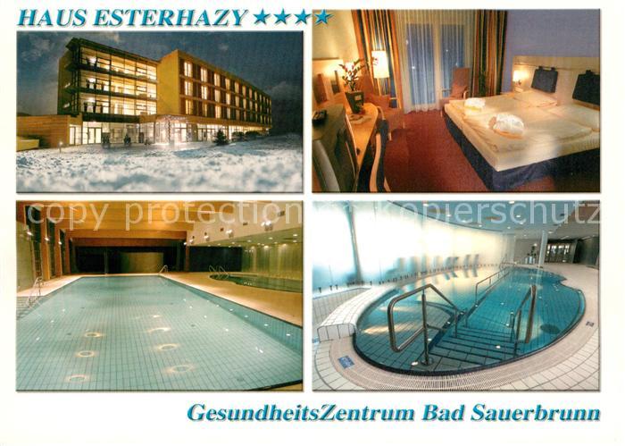 Ak Ansichtskarte Bad Sauerbrunn Haus Esterhazy