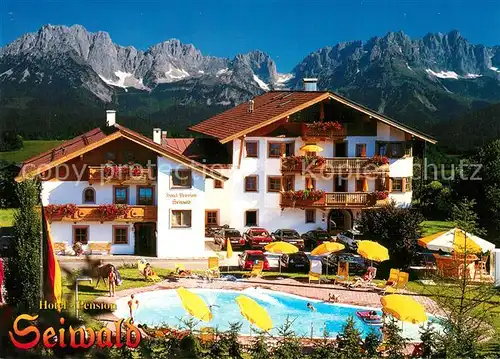 AK / Ansichtskarte Going_Wilden_Kaiser_Tirol Hotel Pension Seiwald Going_Wilden_Kaiser_Tirol