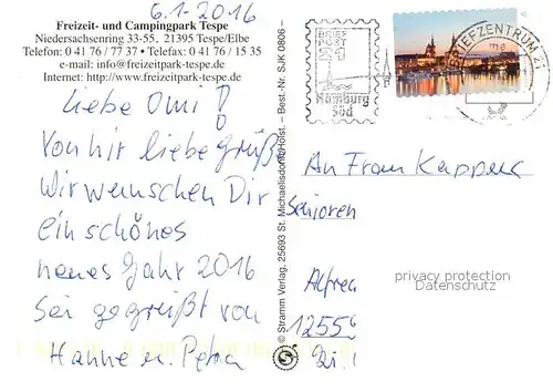 AK / Ansichtskarte Tespe Freizeit Campingpark Tespe