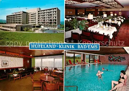 AK / Ansichtskarte Bad_Ems Hufeland Klinik Bad_Ems