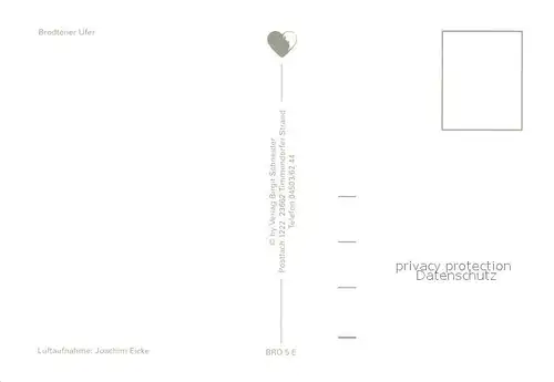 AK / Ansichtskarte Brodtener_Ufer Fliegeraufnahme Brodtener Ufer