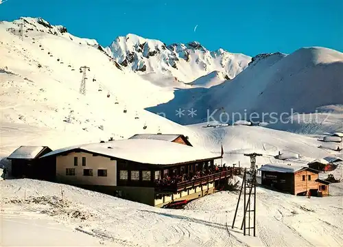 AK / Ansichtskarte Kaeserstatt_Hasliberg Restaurant Berghaus Bergstation Gondelbahn Sessellift Kaeserstatt_Hasliberg
