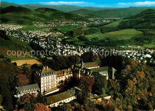 AK / Ansichtskarte Laasphe_Bad Fliegeraufnahme Laasphe_Bad