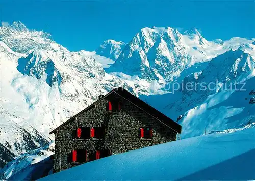 AK / Ansichtskarte Arolla_VS Cabande des Aig. Rouges CAAG Arolla_VS