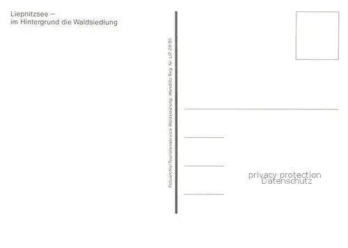 AK / Ansichtskarte Liepnitzsee im Hintergrund die Waldsiedlung Fliegeraufnahme Liepnitzsee