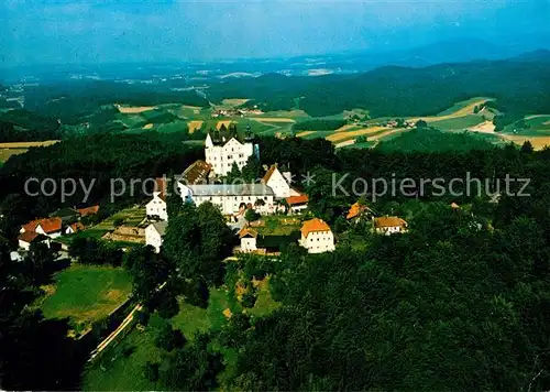 AK / Ansichtskarte Tittling Pension Schloss Englburg Fliegeraufnahme Tittling