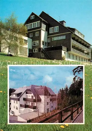 AK / Ansichtskarte Olsberg_Sauerland Klinik am Stein Olsberg_Sauerland