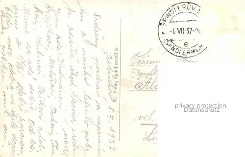 AK / Ansichtskarte Bedrichov Dustojnicky Dum Bedrichov