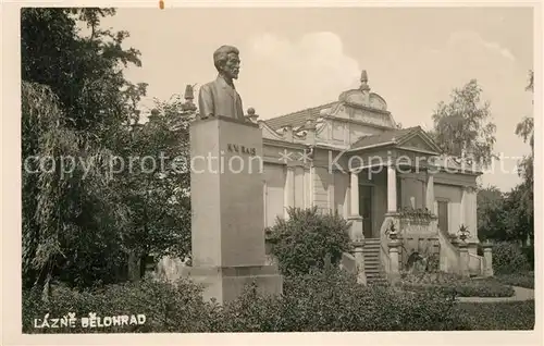 AK / Ansichtskarte Belohrad Lazne Bueste Denkmal Belohrad