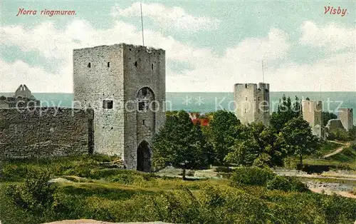 AK / Ansichtskarte Visby Norra ringmuren Visby
