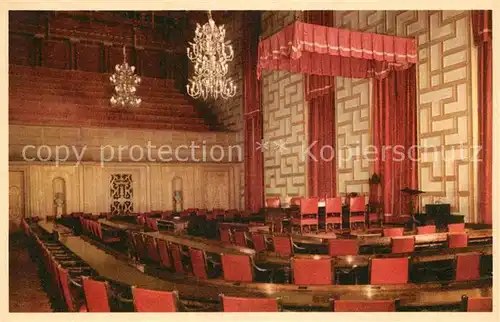 AK / Ansichtskarte Stockholm Stadshuset Radssal Stockholm