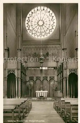 AK / Ansichtskarte Uppsala Domkyrkan innen Uppsala