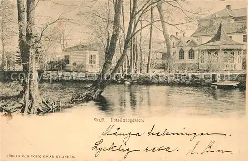 AK / Ansichtskarte Eksjo Hotelltraedgarden Eksjo