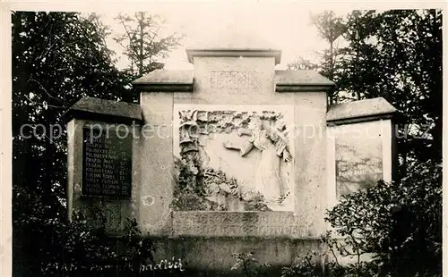 AK / Ansichtskarte Praha_Prahy_Prague Gedenkstein Praha_Prahy_Prague