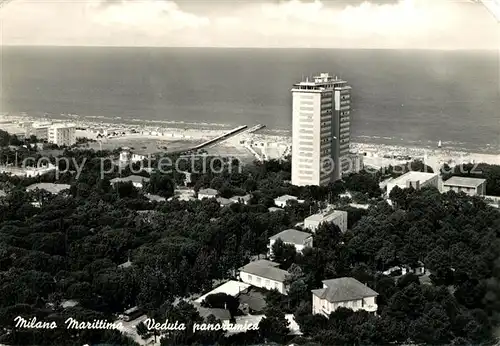 AK / Ansichtskarte Milano_Marittima Veduta panoramica Milano_Marittima
