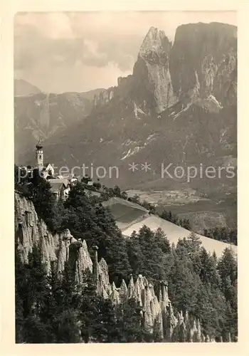 AK / Ansichtskarte Renon_Ritten Monte di Mezzo con Rivelloni Dolomiti Renon Ritten
