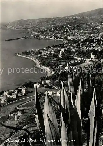 AK / Ansichtskarte Sanremo Panorama Riviera dei Fiori Sanremo