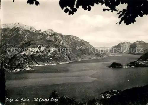 AK / Ansichtskarte Lago_di_Como Il Centro Lago Lago_di_Como