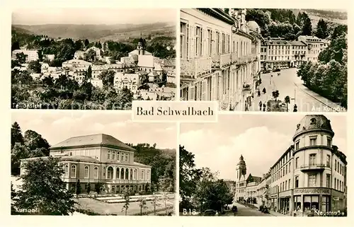 AK / Ansichtskarte Bad_Schwalbach Kurpark Neustrasse Kursaal Bad_Schwalbach