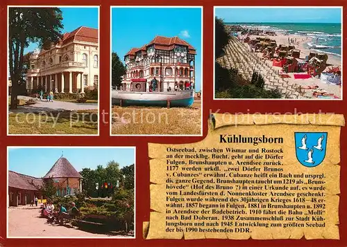 AK / Ansichtskarte Kuehlungsborn_Ostseebad Strand  Kuehlungsborn_Ostseebad