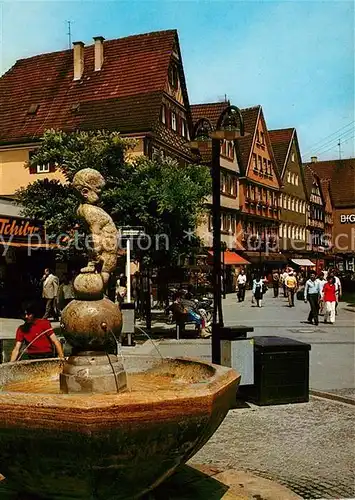 AK / Ansichtskarte Bad_Cannstatt Erbsenbruennle Marktstrasse Bad_Cannstatt
