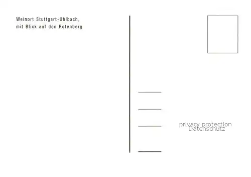 AK / Ansichtskarte Uhlbach_Stuttgart Rotenberg Uhlbach_Stuttgart