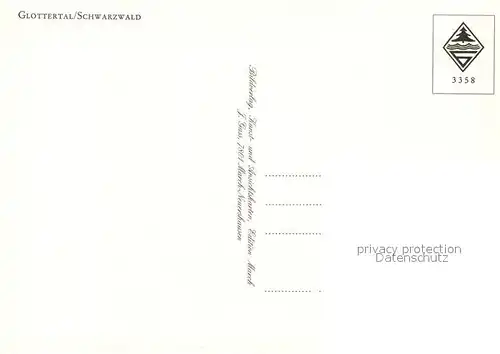 AK / Ansichtskarte Glottertal  Glottertal
