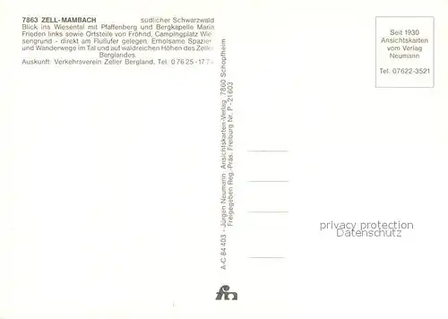 AK / Ansichtskarte Mambach Fliegeraufnahme  Mambach