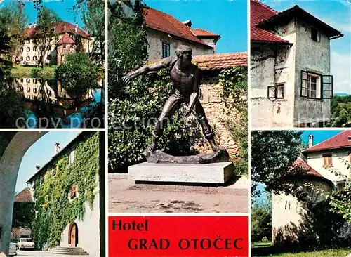 AK / Ansichtskarte Otocec Hotel Grad Details Monument Otocec