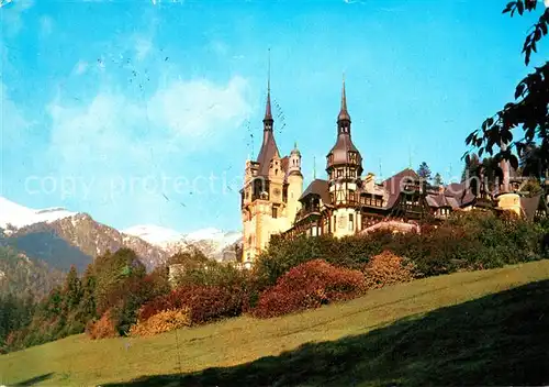 AK / Ansichtskarte Sinaia Peles Castelul Sinaia