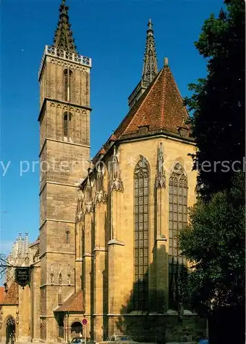 AK / Ansichtskarte Rothenburg_Tauber St Jakobs Kirche Rothenburg Tauber