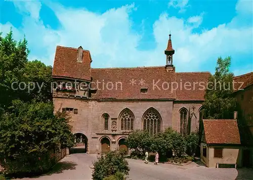 AK / Ansichtskarte Rothenburg_Tauber St Wolfgang oder Schaefer Kirche Rothenburg Tauber
