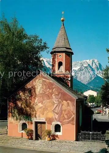 AK / Ansichtskarte Partenkirchen Sebastianskapelle Partenkirchen