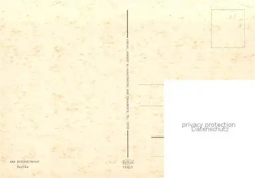 AK / Ansichtskarte Rheine Basilika Rheine