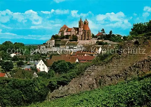 AK / Ansichtskarte Breisach_Rhein Blick vom Stephansmuenster vom Eckartsberg Breisach Rhein