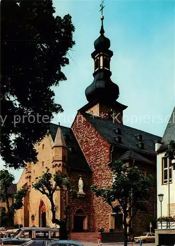 AK / Ansichtskarte Ruedesheim_Rhein Pfarrkirche St Jakobus Ruedesheim Rhein
