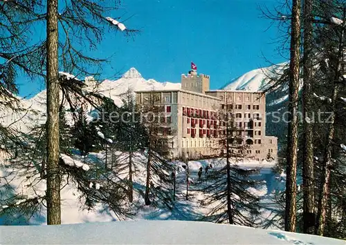 AK / Ansichtskarte Zuoz_GR Hotel Castell Zuoz_GR