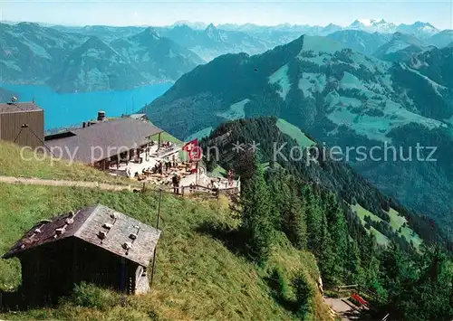 AK / Ansichtskarte Stanserhorn Panorama Restaurant Stanserhorn