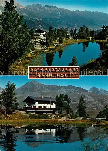 AK / Ansichtskarte Hahnensee Bergrestaurant Hahnensee