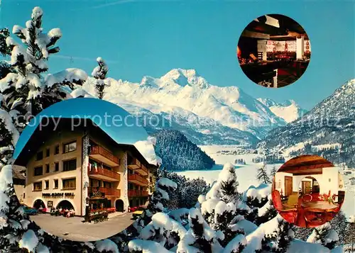 AK / Ansichtskarte Silvaplana_GR Hotel Albana Rustica Restaurant Silvaplana_GR