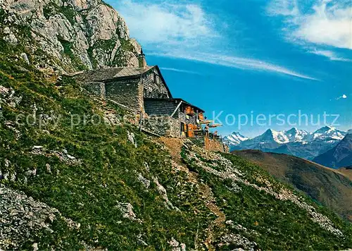 AK / Ansichtskarte Stockhorn_BE Berghaus Stockhorn BE